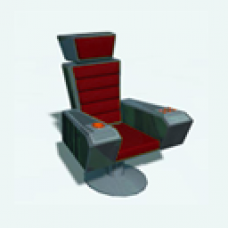 Red Saucer Pop Chair